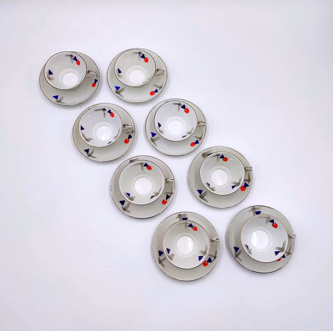 SERVIZIO DA CAFFE' PER OTTO, RICHARD GINORI 1938-photo-2