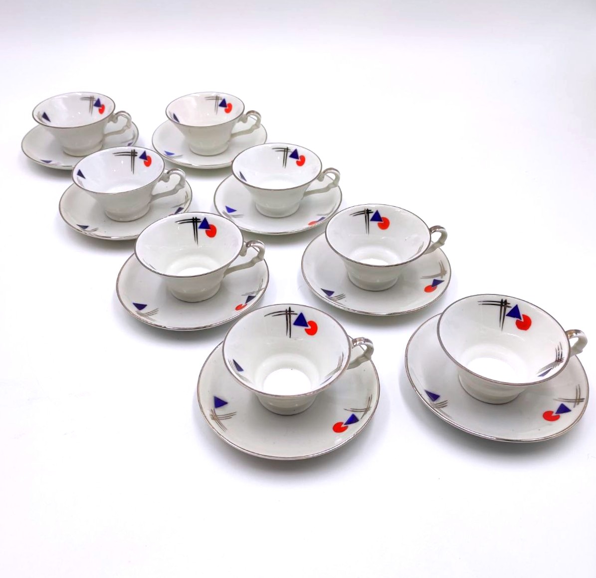 SERVIZIO DA CAFFE' PER OTTO, RICHARD GINORI 1938