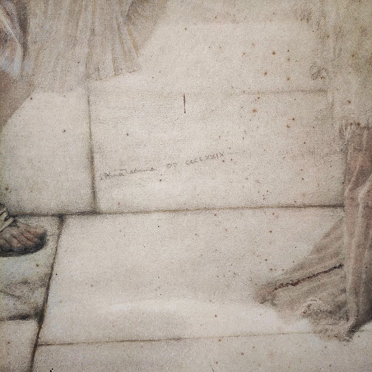 'ASK ME NO MORE' DI SIR L. ALMA TADEMA, STAMPA ORIGINALE D'ARTE (1906)-photo-2