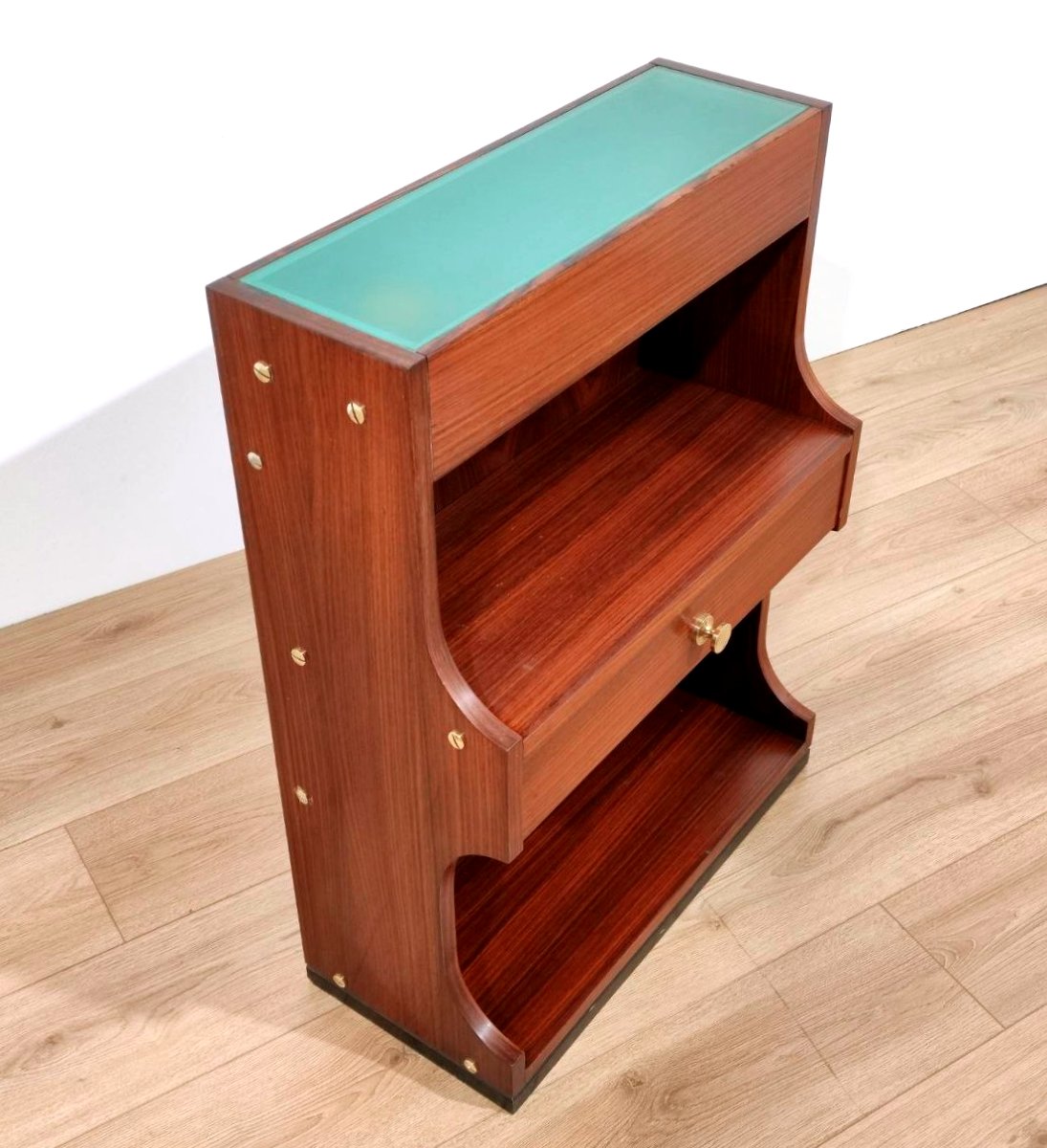 MOBILETTO CON PIANO ILLUMINATO, ITALIA ANNI '60/'70-photo-2