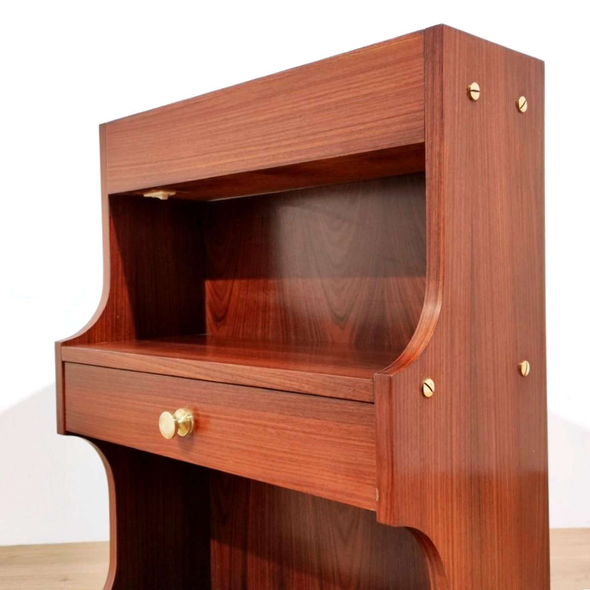 MOBILETTO CON PIANO ILLUMINATO, ITALIA ANNI '60/'70-photo-1