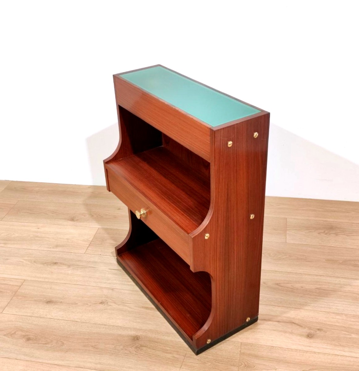 MOBILETTO CON PIANO ILLUMINATO, ITALIA ANNI '60/'70