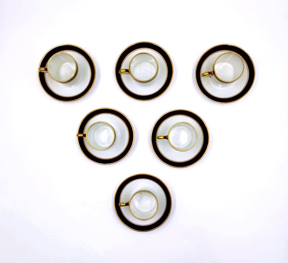 RICHARD GINORI PITTORIA DI DOCCIA,  SERVIZIO CAFFE' ANNI '50-photo-2