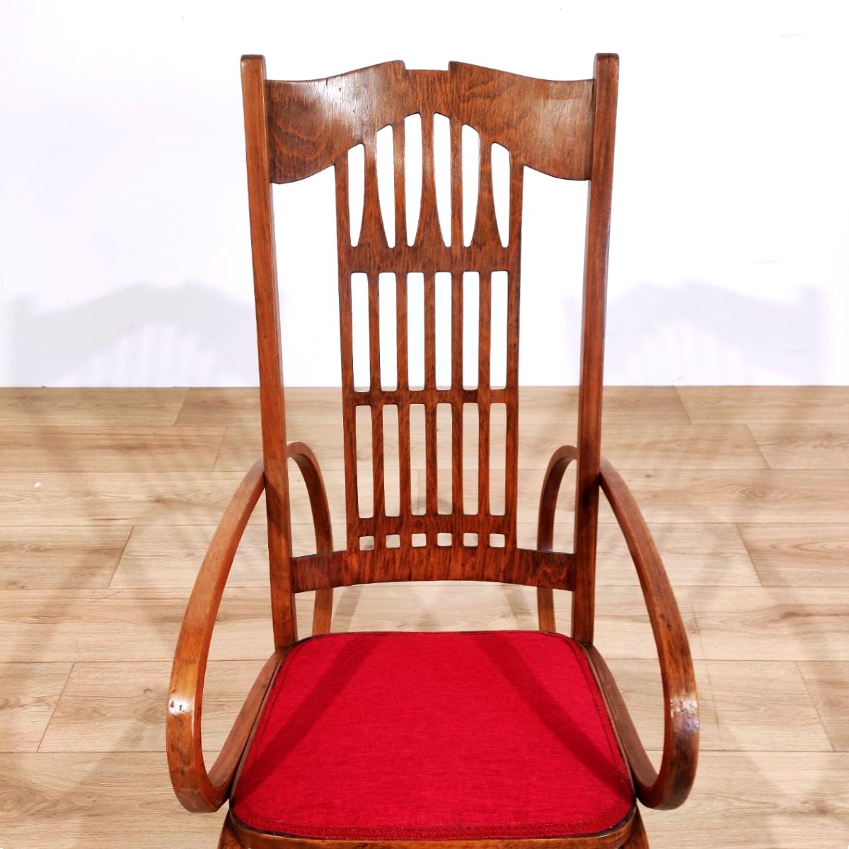 SEDIA A DONDOLO JACOB & JOSEF KOHN, INIZI DEL  '900-photo-4