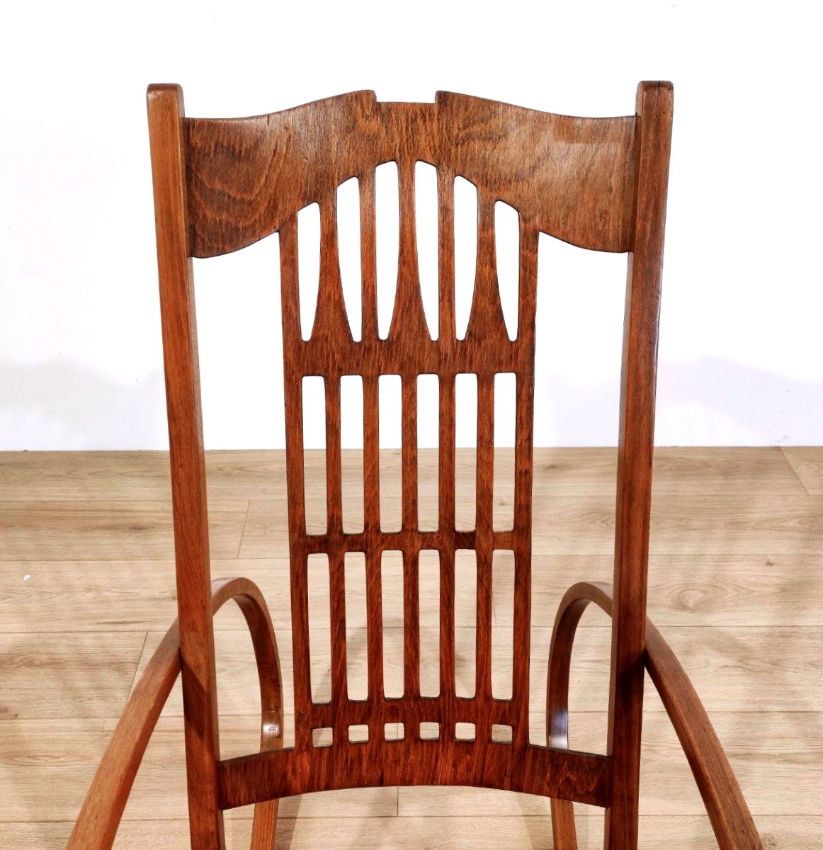 SEDIA A DONDOLO JACOB & JOSEF KOHN, INIZI DEL  '900-photo-5