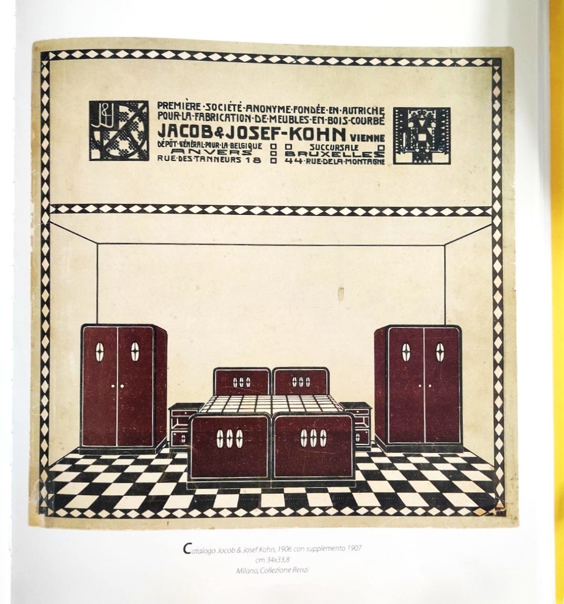 SEDIA A DONDOLO JACOB & JOSEF KOHN, INIZI DEL  '900-photo-8