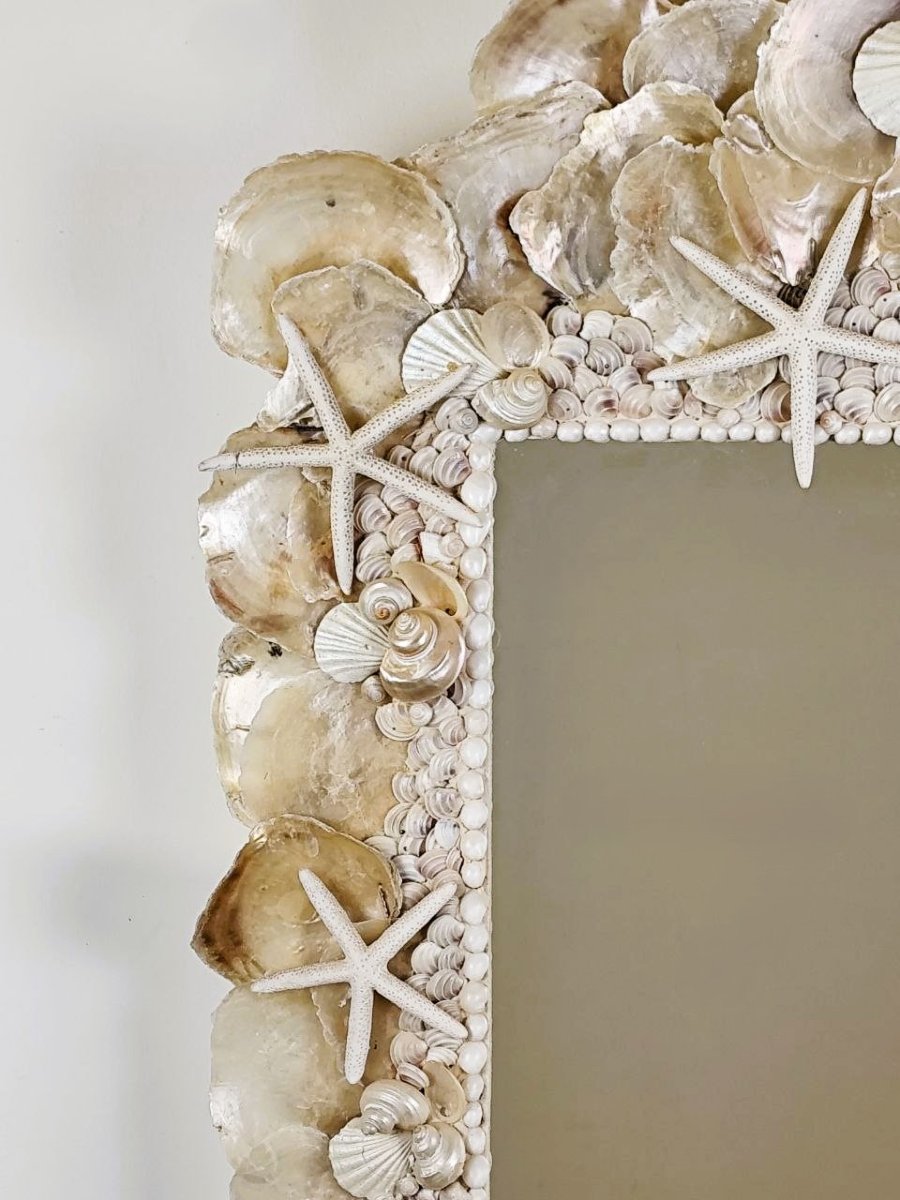 CORNICE CONCHIGLIE A SPECCHIO PROD. ARTIGIANALE, ITALIA XX sec.-photo-2