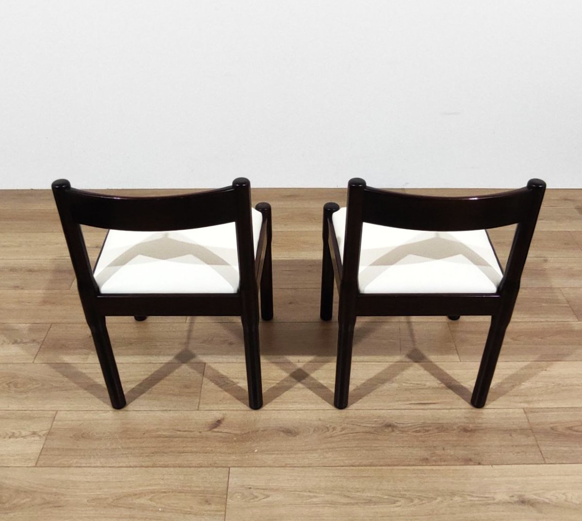 SET DI 4 SEDIE CASSINA DI VICO MAGISTRETTI, ANNI '60-photo-3