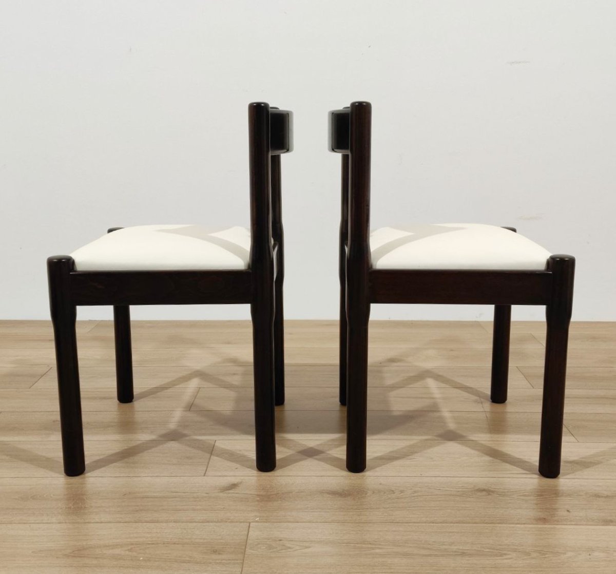 SET DI 4 SEDIE CASSINA DI VICO MAGISTRETTI, ANNI '60-photo-4