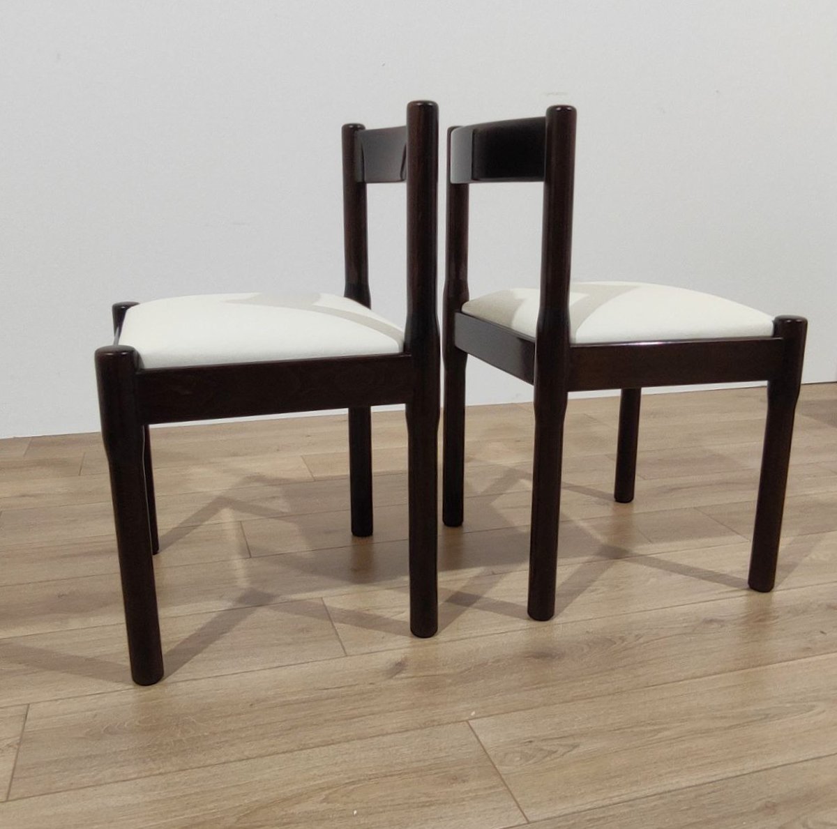 SET DI 4 SEDIE CASSINA DI VICO MAGISTRETTI, ANNI '60-photo-1