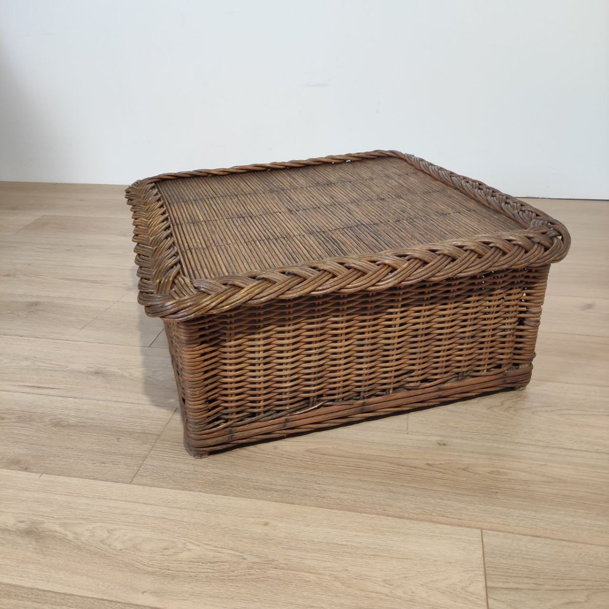 COPPIA POLTRONE IN RATTAN CON TAVOLINO PROD.  WICKER WORKS -photo-6