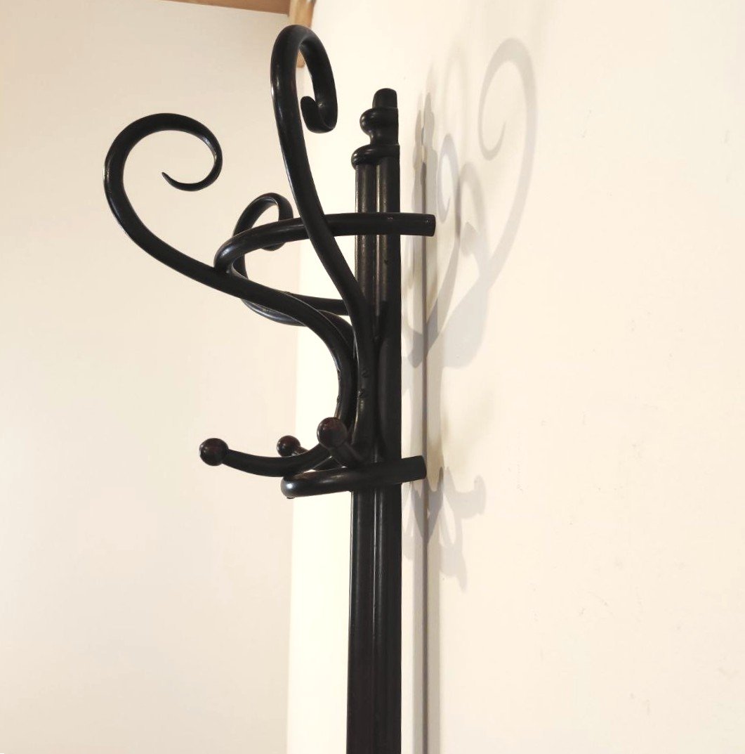 THONET, APPENDIABITI E PORTAOMBRELLI IN LEGNO CURVATO 1890 ca.-photo-1