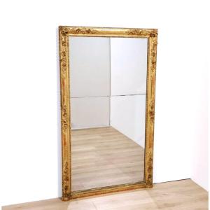 SPECCHIERA ANTICA IN LEGNO DORATO FINE XVIII sec.