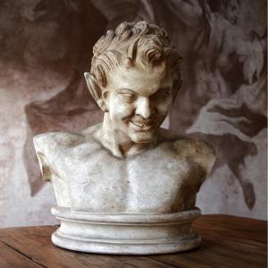 Patinated Plaster Bust