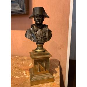 Bust Of Napoleon In Patina Bronze