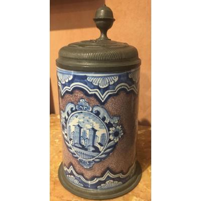 German Earthenware Mug