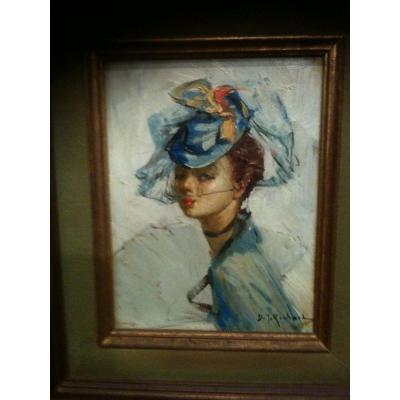 Young Girl In The Veil