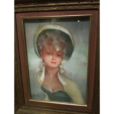 Portrait Of A Woman By Guy Seradour