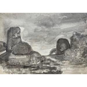 George Sand – Original Drawing – Dendrite