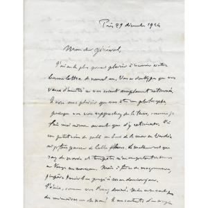 Georges Clemenceau – Signed Autograph Letter