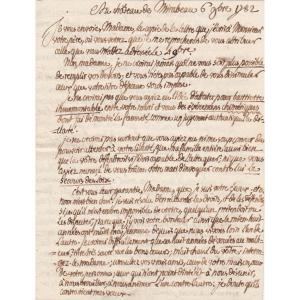 Honoré Mirabeau – Signed Autograph Letter