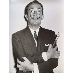 Salvador Dali - Signed Photo - André Villers