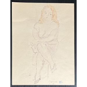 Jules Pascin - Original Drawing - Paris School