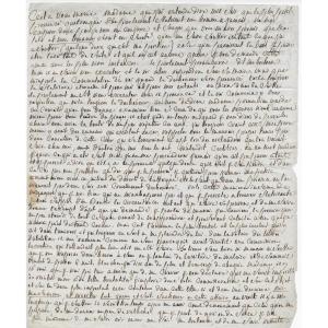 Marquis De Sade – Autograph Letter Signed 1778 – Aix-en-provence Trial