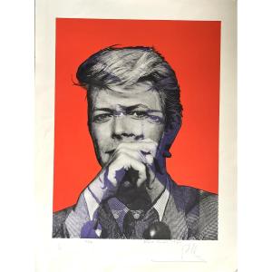 David Bowie - Signed And Numbered Photo By Philippe Ledru