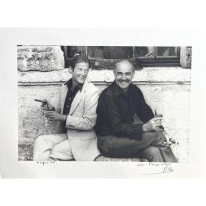 Two James Bonds - Signed And Numbered Photo