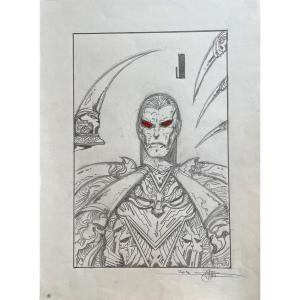 Philippe Druillet – Original Signed Drawing
