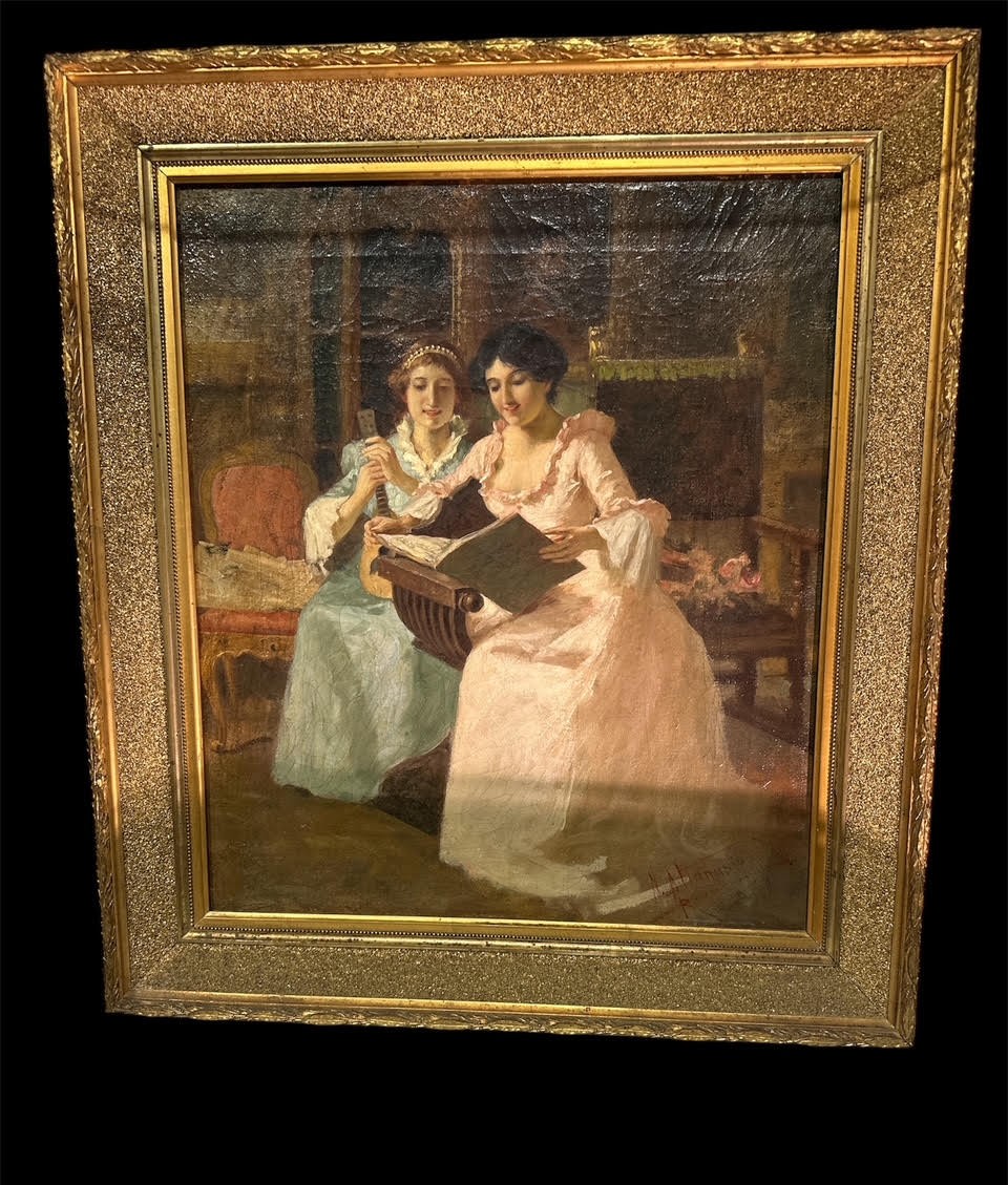 dipinto di Natale Attanasio