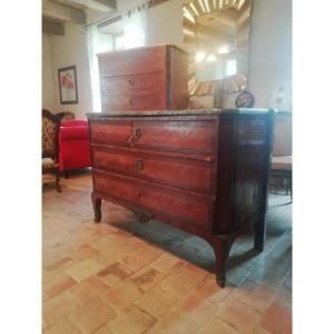 Chest Of Drawers Stamped Leonard Boudin