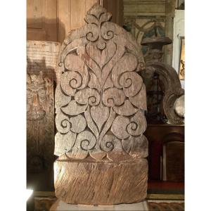 Sunduk, Funerary Stele From Sulu Archipel, Philippines, Late 19th Century