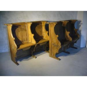 Pair Of Church Stalls