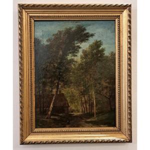 Gabriel-gervais Chardin (1814-1907) - Walk In The Undergrowth