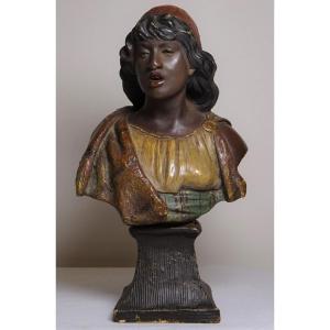 Goldscheider - Bust Of Oriental Woman