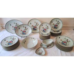 Raynaud Puiforcat – “chen Si” Table Service 49 Pieces
