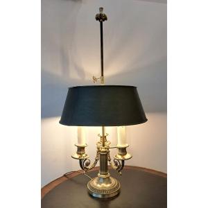 Louis XVI Gilt Bronze Hot Water Bottle Lamp From The 19th Century