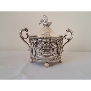 Denis Garreau – Solid Silver Drageoir, First Quarter Of The 19th Century