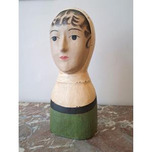 Paper Maché Marotte