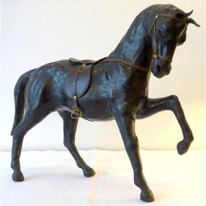 Leather Covered Horse