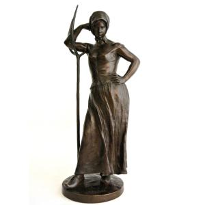 La Faneuse d'après Alfred Boucher