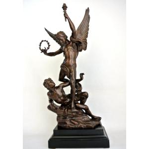 Allegorical Statue After Charles Vital-cornu