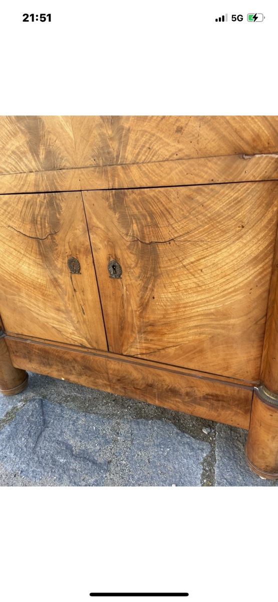 Secretaire in noce epoca 800 impero-photo-4
