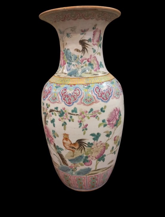 Vaso cinese in porcellana epoca primi 900