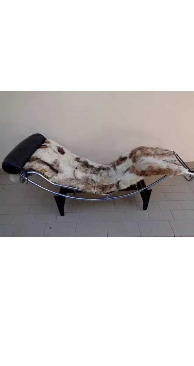 Chaise long  lc4 le corbusier per  cassina