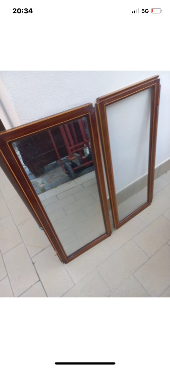 Coppia di vetrine Carlo X  intarsiate-photo-5