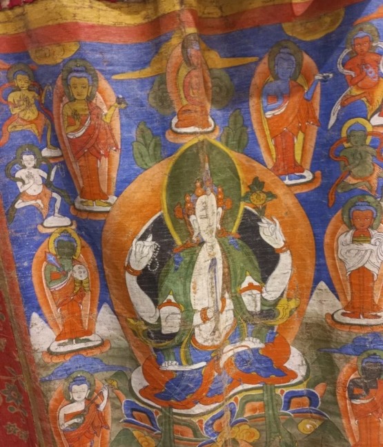 Tangka  tibet epoca 800