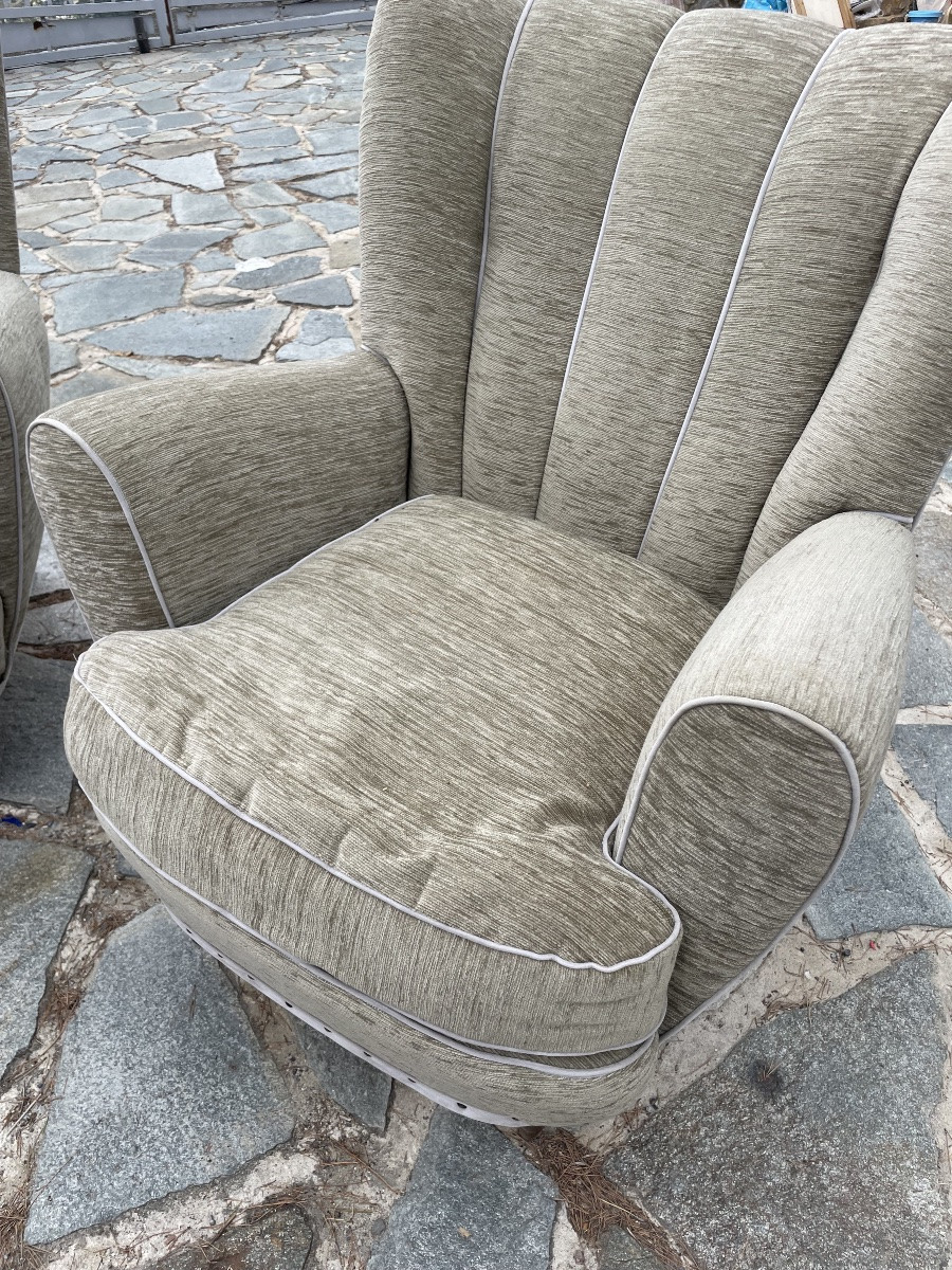 Coppia di poltrone anni 50-photo-1